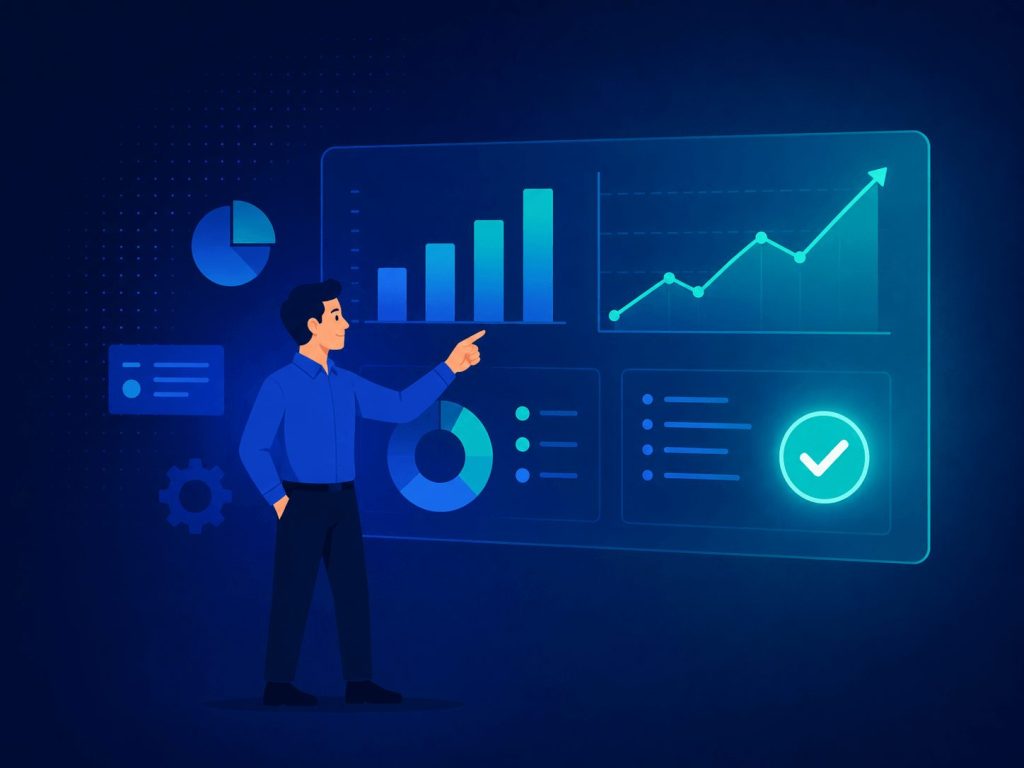 Dashboards que geram decisão: como transformar dados operacionais em indicadores úteis